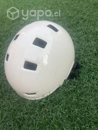 Casco blanco talla S