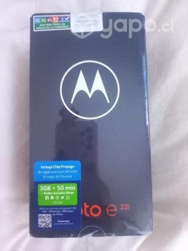 Celular motorola e22i
