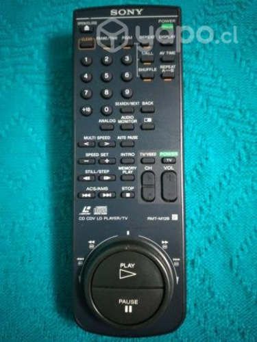 Sony control remoto laser disc mdp-455gx ( 1992 )