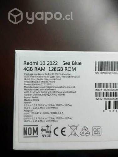 Xiaomi Redmi 10 2022
