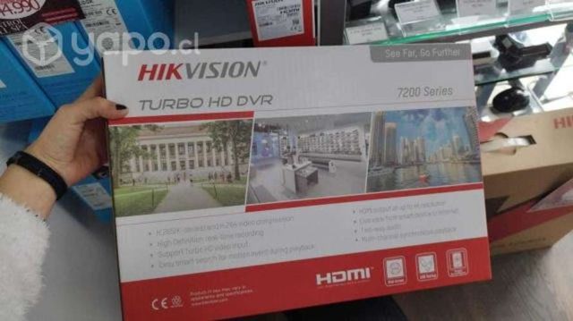 XVR Hikvision 8CH 720P Lite P/hibrido