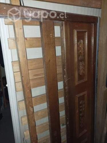 Cama dos plazas con colchon