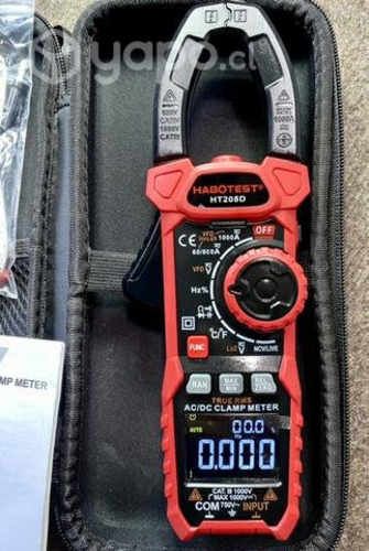 HaboTest HT208D medidor Voltaje 1000V Ohm Hz temp