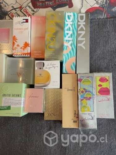 Envases de perfumes originales