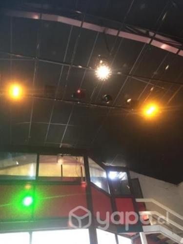 Juego de luces centro de eventos