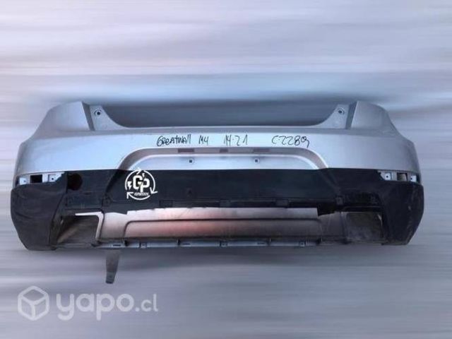 Parachoque trasero great wall m