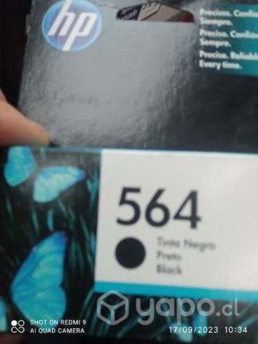 Tinta HP 564 black original