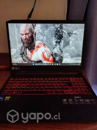 Notebook gamer Acer nitro 5 como nuevo
