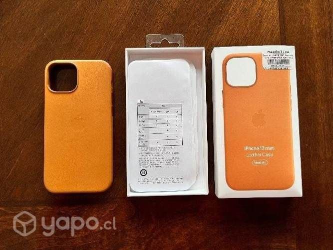 Funda de cuero Apple con MagSafe para iPhone 13 mi