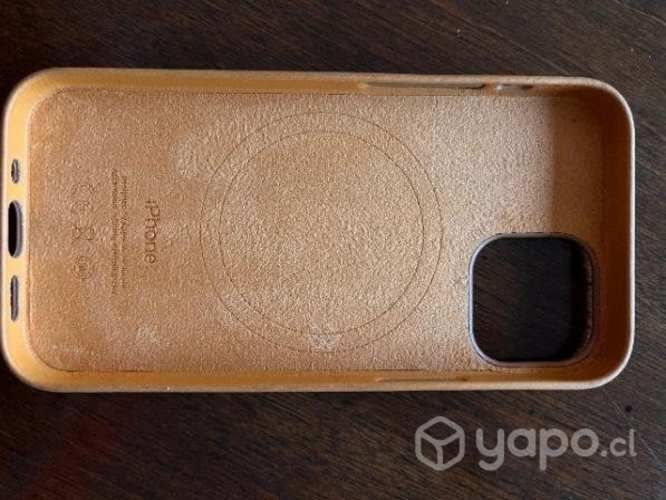Funda de cuero Apple con MagSafe para iPhone 13 mi