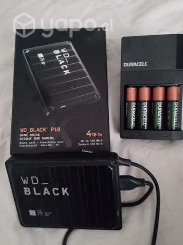 Disco duro gamers 4tb + pilas recargables duracell