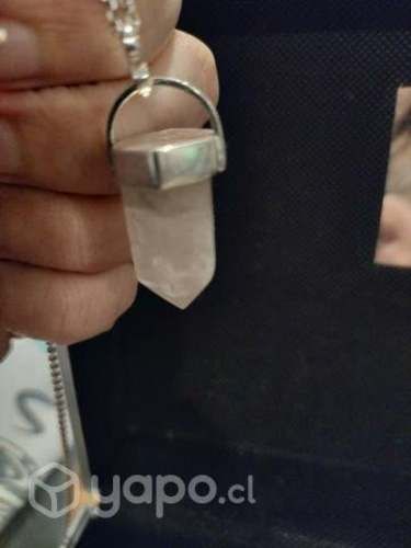 Hermosas piezas únicas de cuarzo y plata