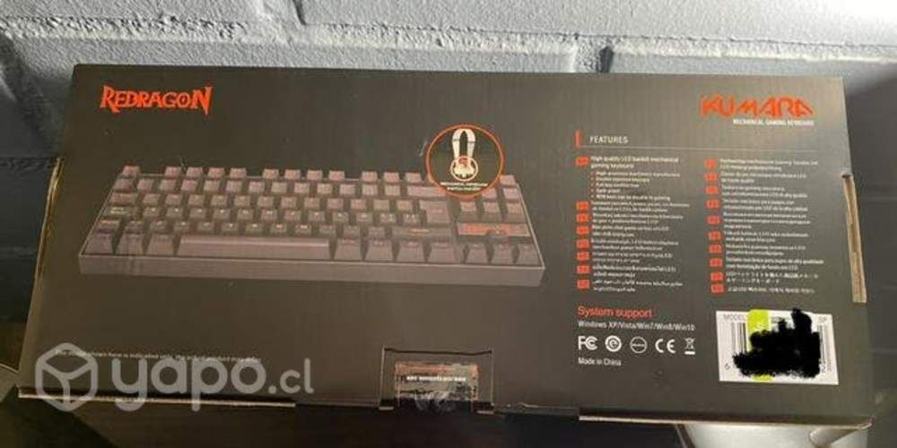 Teclado Redragon Kumara K552 Switches Red (NUEVO)