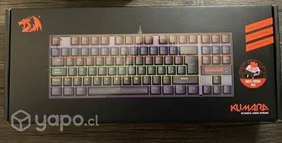 Conjunto de teclado y mouse gamer