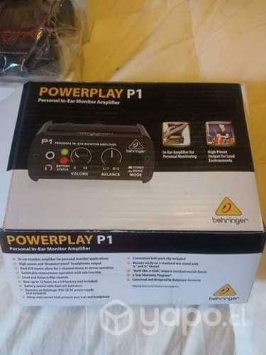 Amplificador de audífonos Behringer