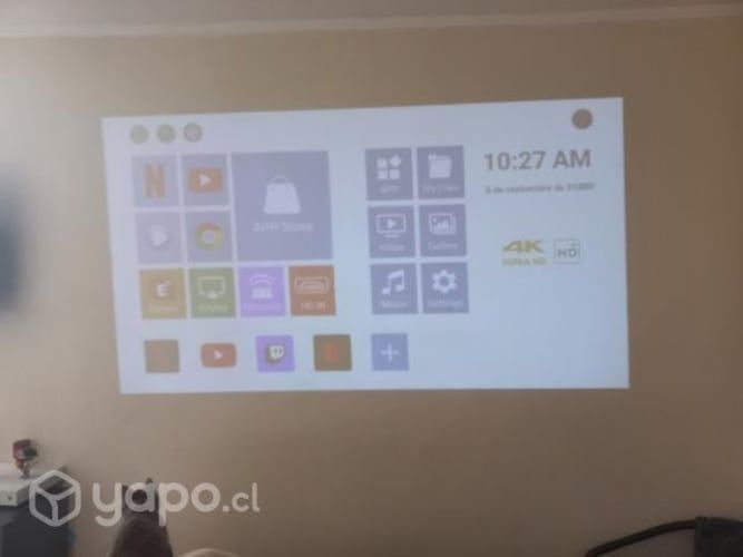 Proyector data portátil smart