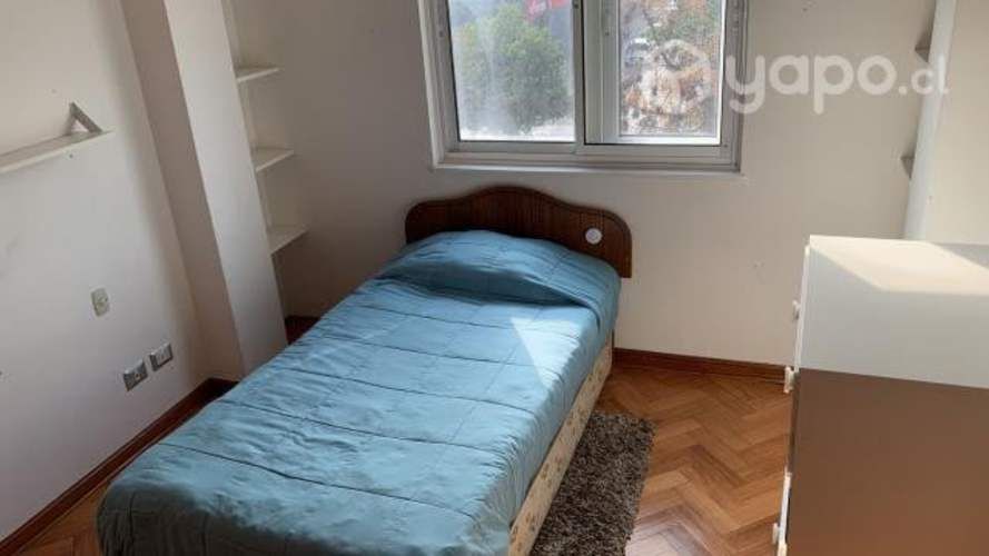 Hermosa pieza con vista poniente