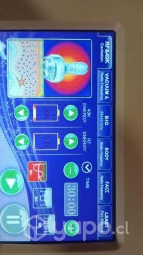 Lipolaser radiofrecuencia y electroestimulador