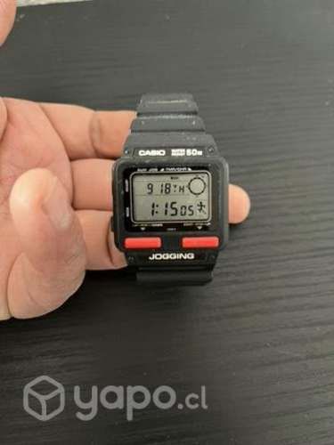 Reloj Casio running man JOGGING J-51 w japonés
