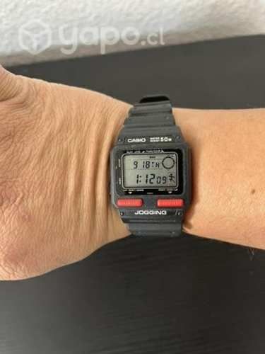 Reloj Casio running man JOGGING J-51 w japonés