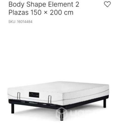 Cama eléctrica nueva