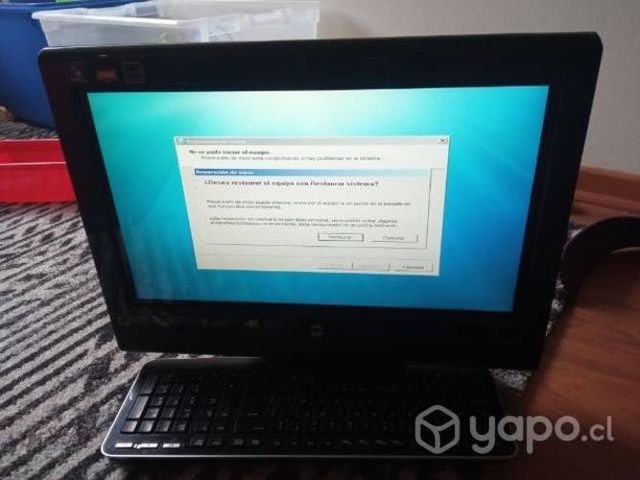 Computador HP Touchsmart 310 Sistema Malo