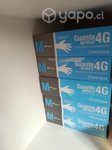Guantes nitrilo 4G Hospitalaria