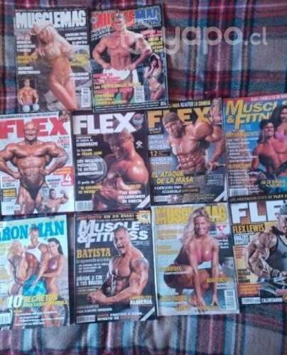 Lote de revistas fisicoculturismo