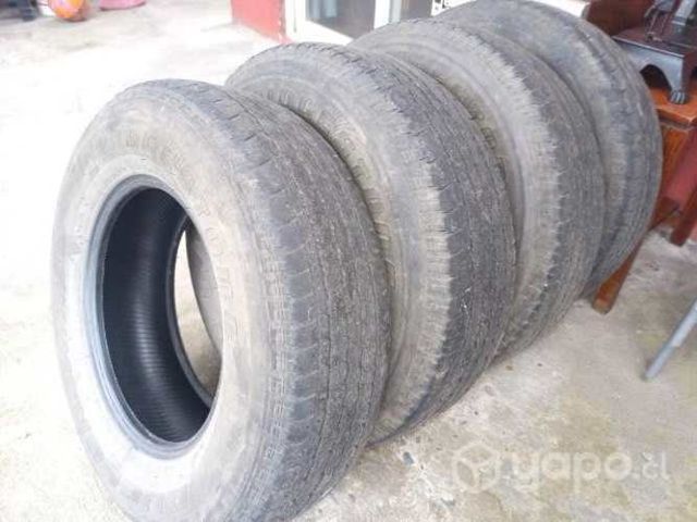 04 neumáticos 245/70/R16, 25 mil cada uno