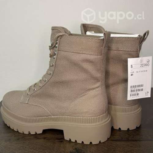 Botas de Lona H&M talla 41 - USADAS 2 VECES
