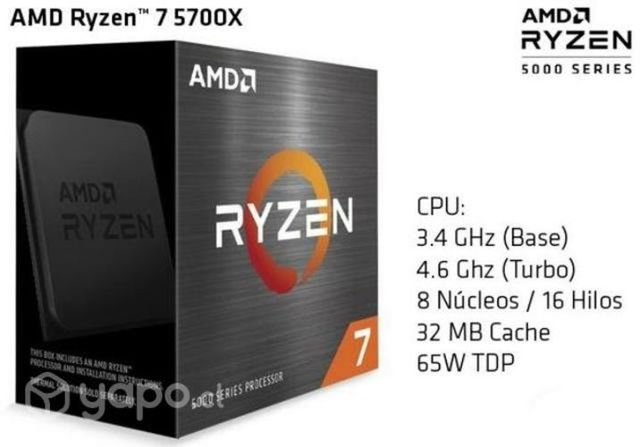 Ryzen 7 5700x & placa madre msi b550 gaming plus