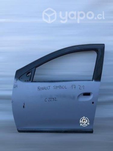 Puerta delantera lh renault symbol 2017-.2021