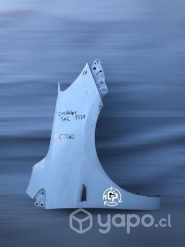 Tapabarro rh chevrolet sail 2017-2021