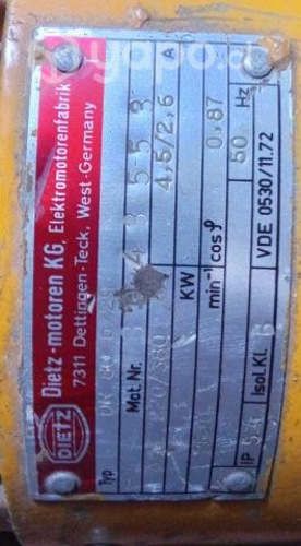 Motor electrico dietz