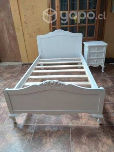 Cama normando con velador