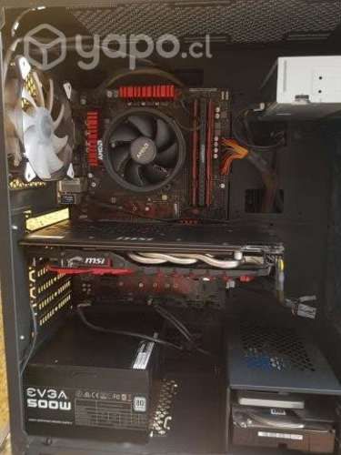 Pc gamer ryzen 5 2600 gtx 1060 msi