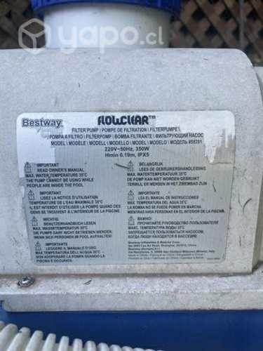 Bomba agua piscina Bestway