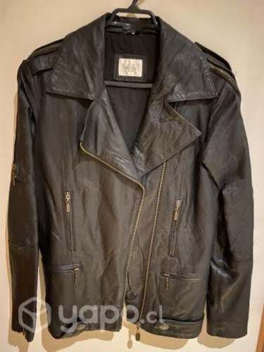 Chaqueta cuero PRUNE