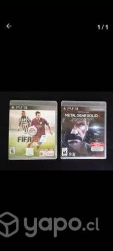 PS3 Fifa 15, MetalGearSolid V