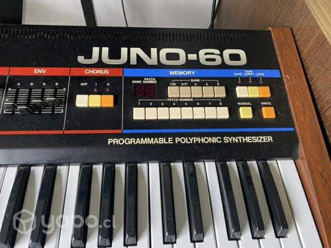 Roland Juno 60 Sintetizador Polifónico Vintage