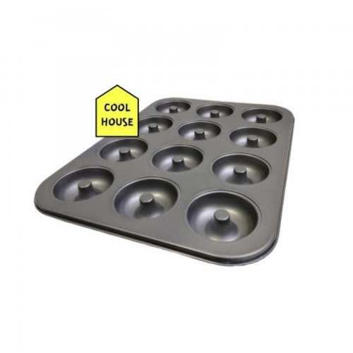 Bandeja con molde para hacer donas fácil y práctic