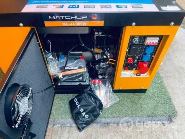 Generador Diésel Insonorizado MU-14000W Silencioso