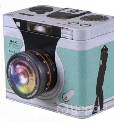 Cajas decorativas 3D vintage modelo camara