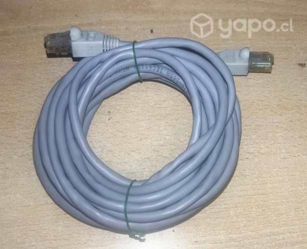 Cable de Red UTP RJ45 Blanco 4 metro 80 cm