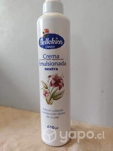 Crema emulsionada para el cuerpo