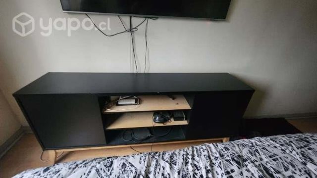 Rack Negro TV hasta 60 &#34;