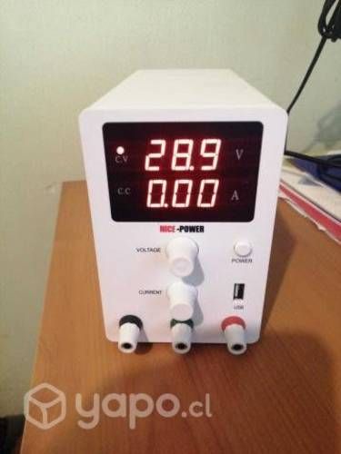 Fuente DC de voltaje variable 0-30V