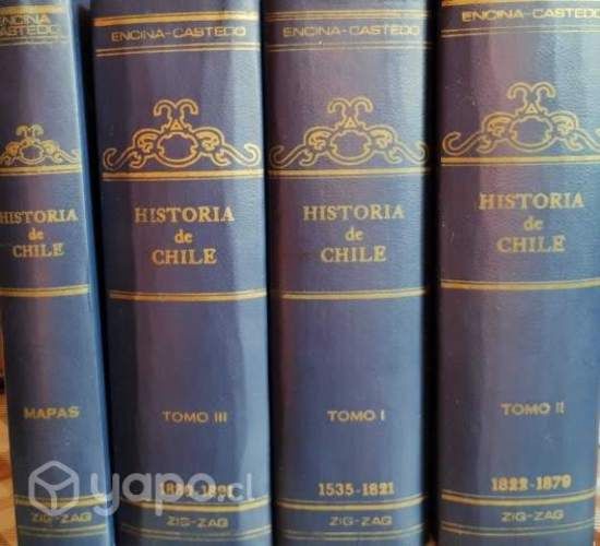 Resumen de la historia de Chile tomo I, II y III
