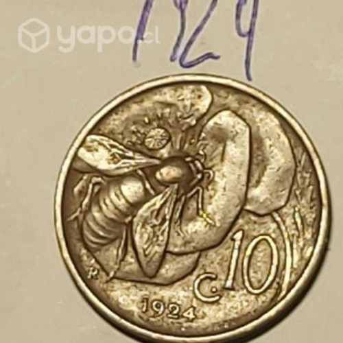 3 moneda italia 1861 1867 1924