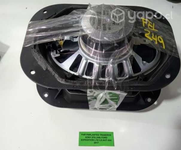 Par Parlantes Traseros Sony (FEL249) Ford Expediti